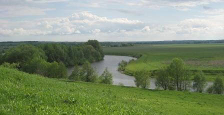 Вид на реку Осётр